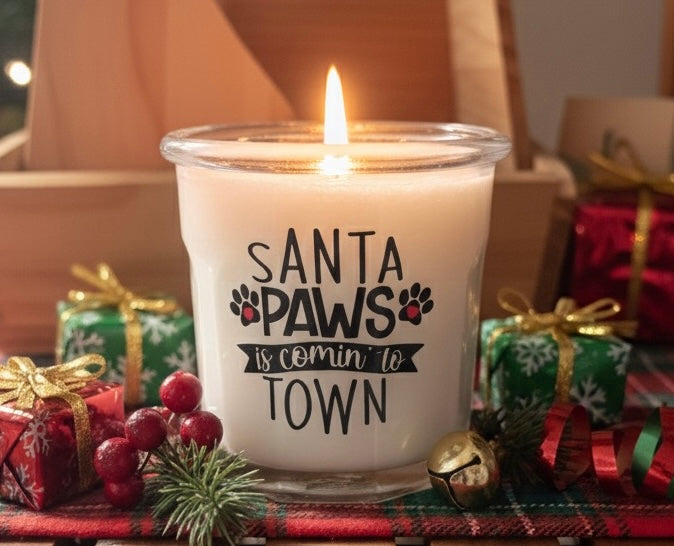 Christmas Gift Glass Candle - Limited Edition