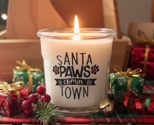 Christmas Gift Glass Candle - Limited Edition