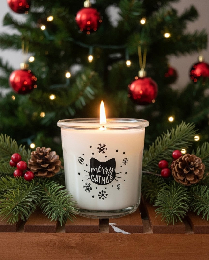 Christmas Gift Glass Candle - Limited Edition