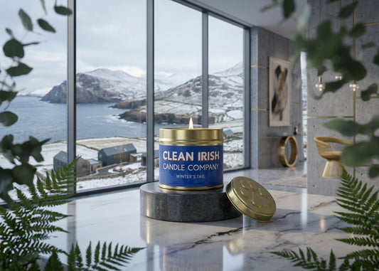 Non-toxic Irish Scented Soy Candle | Winter's Tail